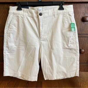GAP Bermuda Short 9" inseam high rise 10 NWT
